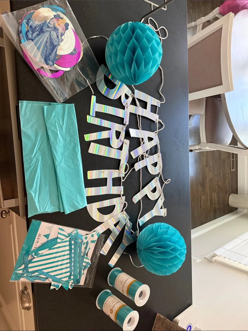 N/A cinderella teal